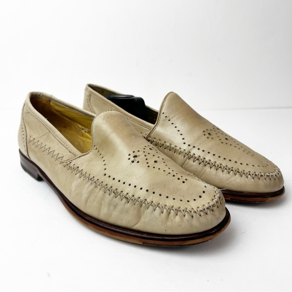 SZ 9 Mezlan Made In Italy Men’s Shoes Vintage
